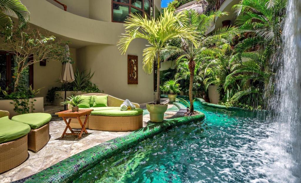 Maya Villa Condo Hotel 신데 델 카르멘 외부 사진