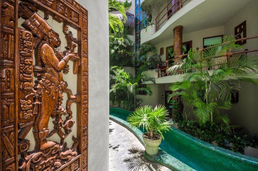 Maya Villa Condo Hotel 신데 델 카르멘 외부 사진