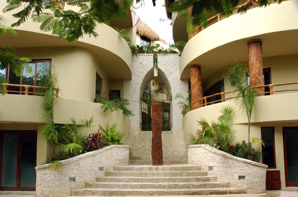 Maya Villa Condo Hotel 신데 델 카르멘 외부 사진