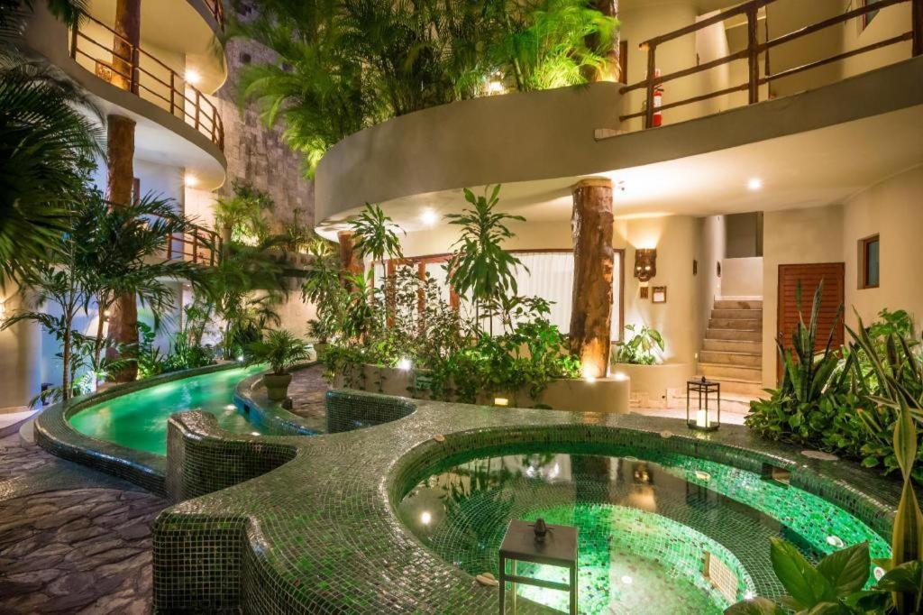 Maya Villa Condo Hotel 신데 델 카르멘 외부 사진