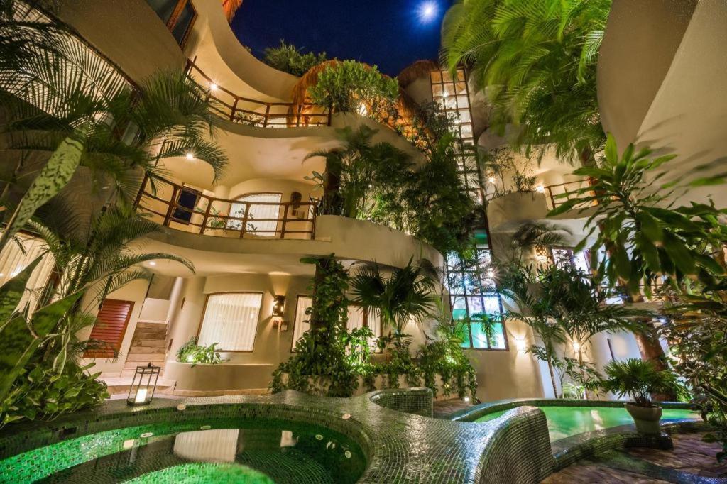 Maya Villa Condo Hotel 신데 델 카르멘 외부 사진